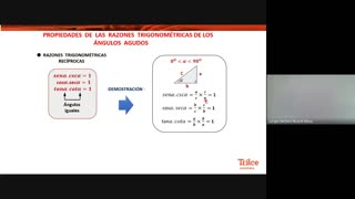 TRILCE SEMESTRAL 2021 | SEMANA 02 | TRIGONOMETRÍA: PROPIEDADES R.T. - RESOLUCION DE TRIANGULOS