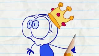 Turn That Crown Upside Down - Pencilmation - Animation - Cartoons - Pencilmation
