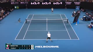 Matteo Berrettini v Andy Murray Highlights | Australian Open 2023 First Round