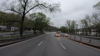 Driving Around Thru 04-24-2022 Back 4K NJ interstate 80 NYC New York GWB George Washington Bridge