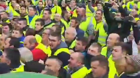 Tractorada en Logroño