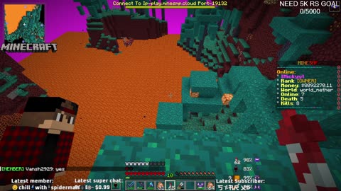 Minecraft Live Stream RUMBLE 200 FOLLOWERS GOAL | SELLING MY RUMBLE ACCOUNT 200$