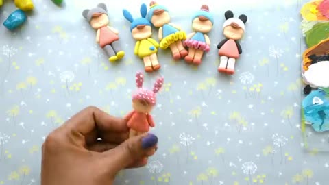 Amazing Dolls made from Clay