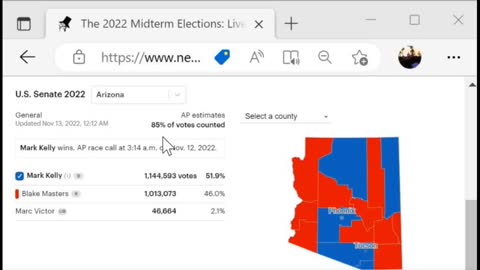 International wide election fraud network - Arizona 2022 midterm theft part 2