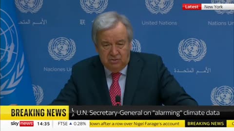 "The era of global warming is over, the era of global boiling has come": Antonio Guterres