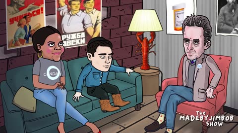 Candace Owens & Ben Shapiro do therapy with Jordan Peterson (MadeByJimBob)