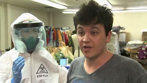 Ebola Halloween getup stirs controversy