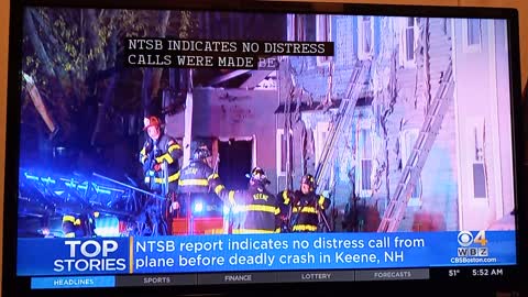 NTSB report indicates no distress call from plane before deadly crash in Keene, NH