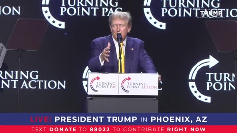President Trump in Phoenix, AZ