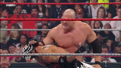 FULL MATCH — Rey Mysterio vs. Kane — No Holds Barred Match: WWE Cyber Sunday 2008