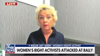 Kellie-Jay talks about the assault at Let Women Speak in Tacoma