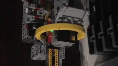 Lego GBC Akiyuki Train v2 - test run with Rotary Dumper