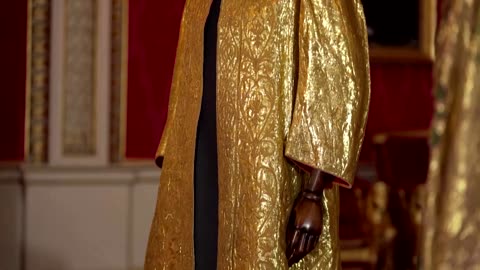 Historic coronation vestments prepared for King Charles