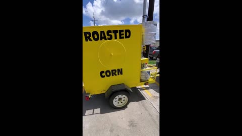 Like New 2022 Double Burner Corn Roasting Trailer | Roasted Corn Trailer for Sale in Texas