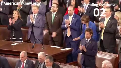 CONGRESS GIVES 29 STANDING OVATIONS FOR PRESIDENT OF FOREIGN NATION THAT HARMS THE US