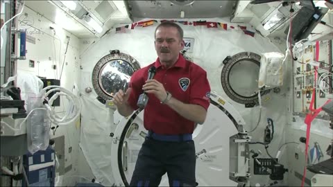 Getting sick in space