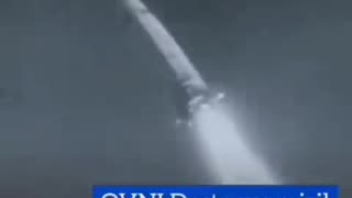 UFO destroys missile, unknown source