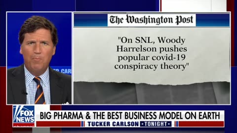 Tucker Carlson Weighs In On Woody Harrelson's Saturday Night Live "Drug Cartels" Monologue