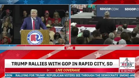 Donald Trump Rally - Rapid City South Dakota -August 8, 2023