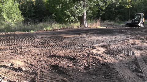 Gravel Driveway Installation - Base Layer