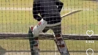 Babar Azam practice in nets