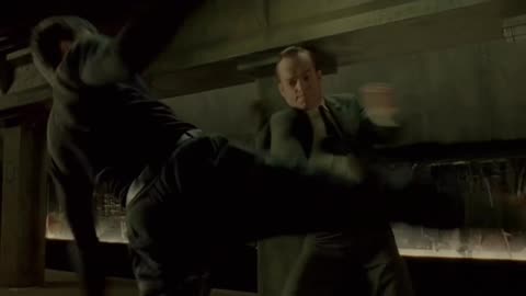 The Matrix Best Fight Scene Neo vs Smith