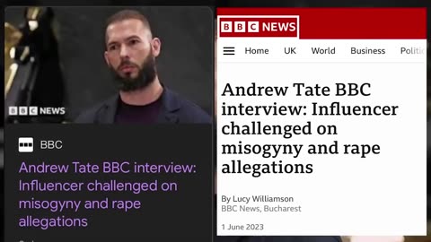 Andrew Tate Reacts to His BBC Interview