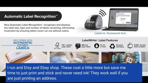 DYMO LabelWriter 550 Label #Printer Label Maker-Overview