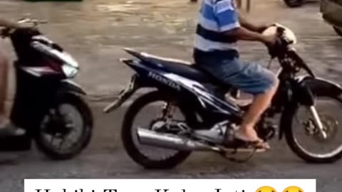 Funny Bike Accident