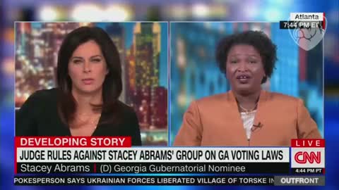 Stacey Abrams: “I acknowledged that I am not the governor."