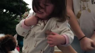 Toy Horse Terrifies Toddler