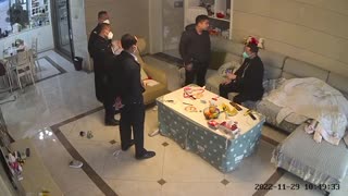 Shock Video: CCP Thugs Break Into Man’s Home, Torture Him in Front of Children