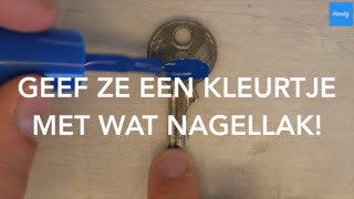 Houd makkelijk je sleutels uit elkaar