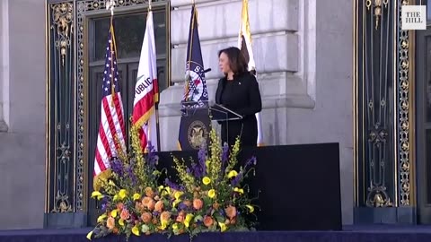 Harris, Schumer, Pelosi Honor Dianne Feinstein At A Memorial Service In San Francisco