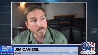 Jim Caviezel on War Room with Steve Bannon