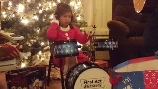 Dylan on the drums