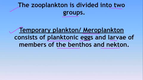 Environment and Ecology Lecture 9.1 - Marine Organisms