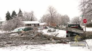 02-11-21 Lexington, KY Ice Storm Aftermath Damage