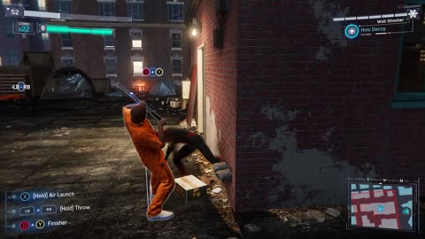 Spiderman Remastered PC - Prison Camp 1 gameplay walkthrough
