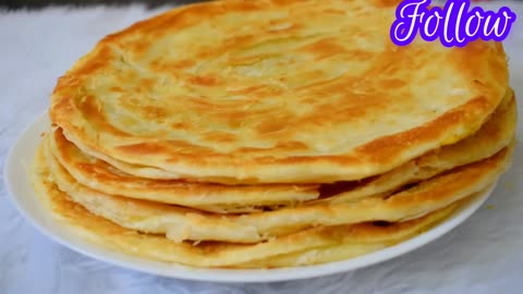 Aloo Bhara crispy lachha paratha 🌮 Lachha paratha recipe 😋
