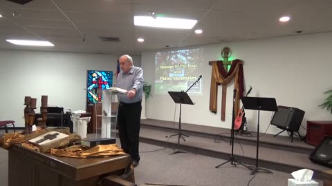 Today Pastor Shoemaker reminds us that all of us will have thorns in our lives.