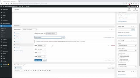 How To Setup And Manage Simple And Variable WooCommerce Subscription Products