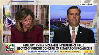 Ratcliffe China, Russia, and Iran will try to interfere in the 2024 presidential election.