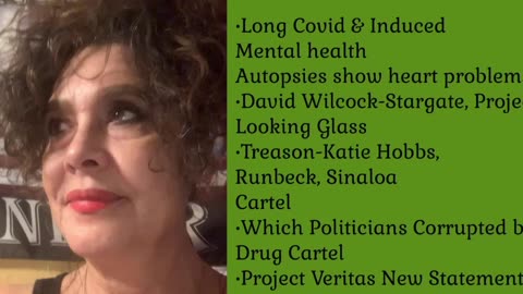 2/26/23 Covid & Mental Health*Katie Hobbs Bribes from Sinaloa Cartels Controlled by CIA & Election fraud*Train Chemicals-False Flag for Land Grab!Great Awakening,Project Montauk,Looking Glass,Converging timelines