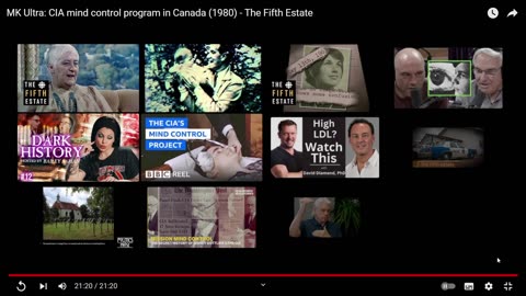 HORRIBLE MK ULTRA EXPERIMENTS ADMITTEDLY WENT ON IN CANADA