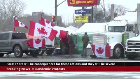 Ontario declares state of emergency in response to convoy protests