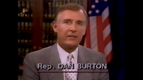 August 20, 1988 - Dan Burton for the Mutz-Goldsmith Ticket