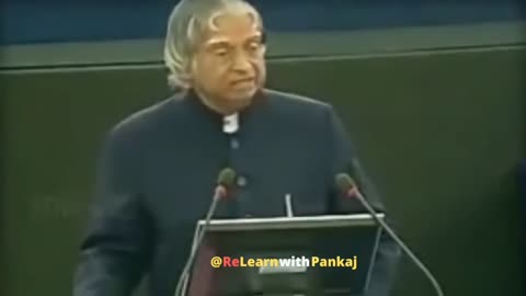 World's Most Powerful Speech by Dr. A. P. J. Abdul Kalam - Must Watch!