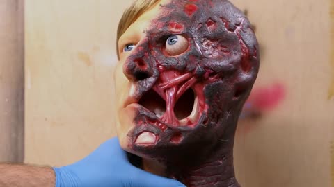 Two-Face Sculpture Timelapse - The Dark Knight
