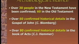 Archaeology and the Bible